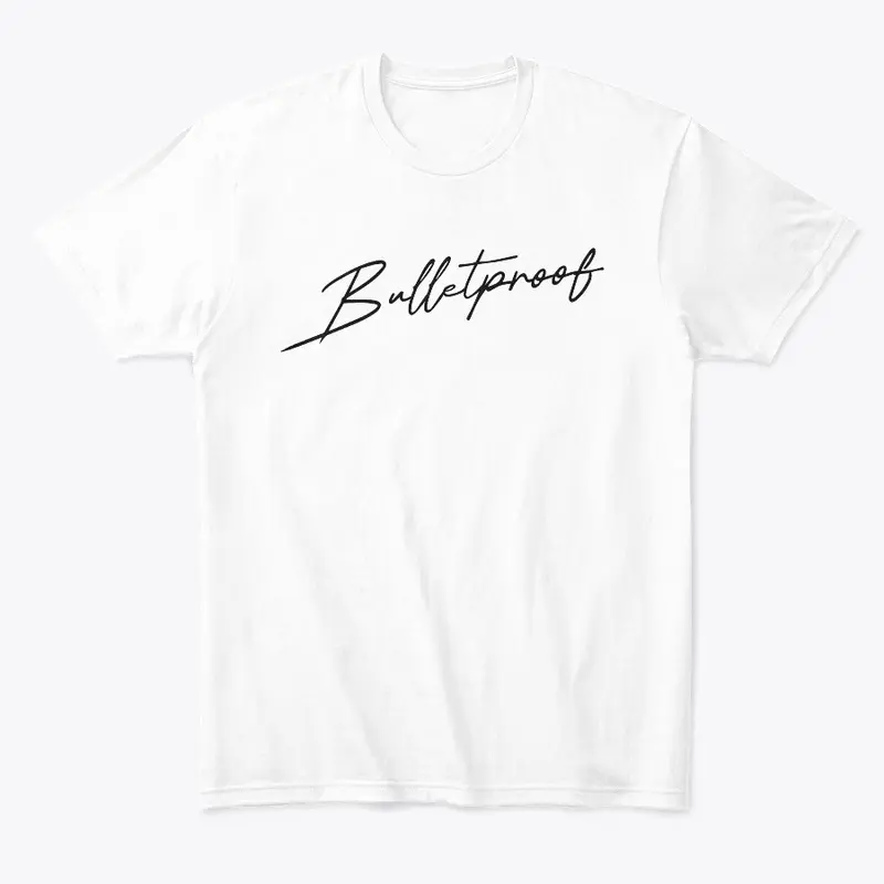 Bulletproof Shirt - White & Black